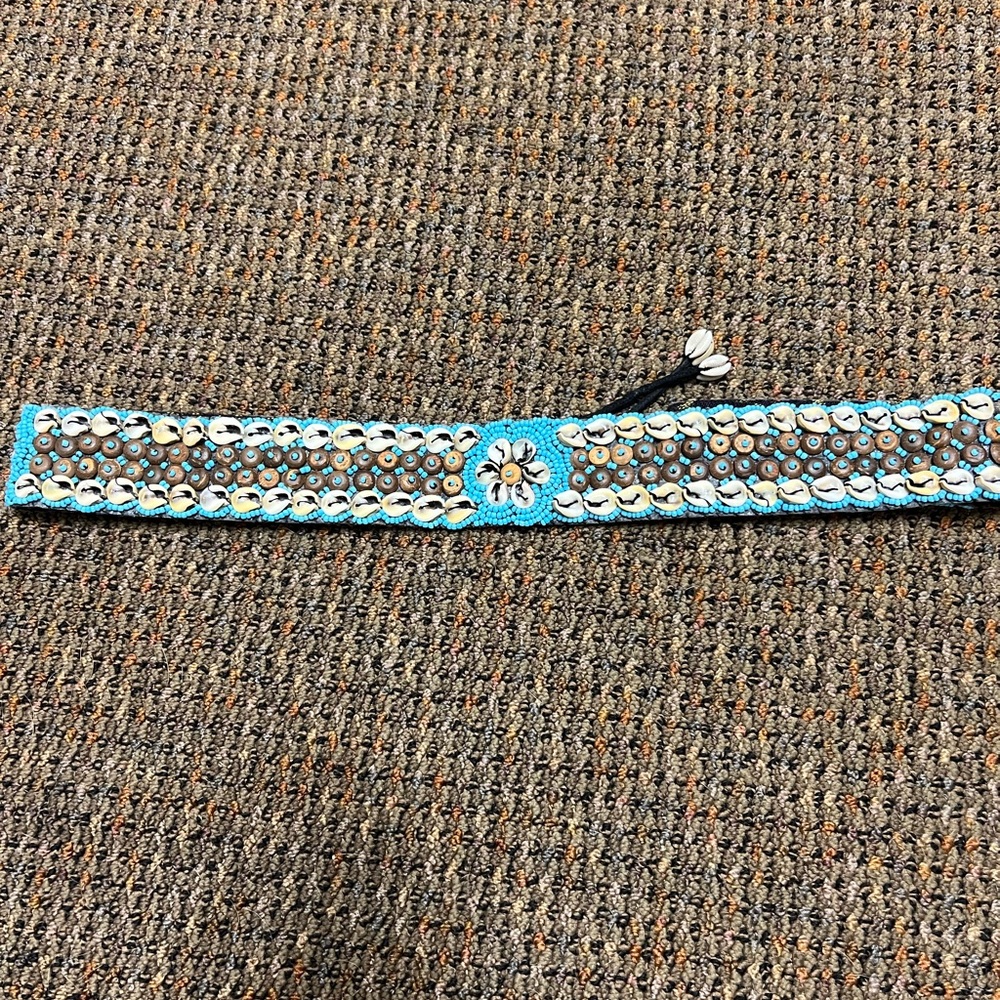 Sea shell belt.